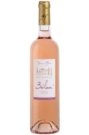 Rose Wine Bottle of Domaine Bunan Cotes de Provence Rose from France